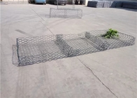 Galvanized Stone Retaining Wall Cages 60x80mm Rock Gabion Baskets For Slope Protection