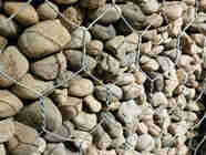 Five Twisted Rock Basket Retaining Wall Honeycomb Rock Filled Gabions