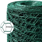 30M Hexagonal Wire Netting pvc shrink galvanized hexagonal chicken wire mesh