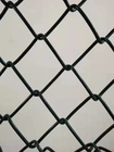 2''x2'' PVC Chain Link Fence，Plastic Coated Diamond Mesh Fencing