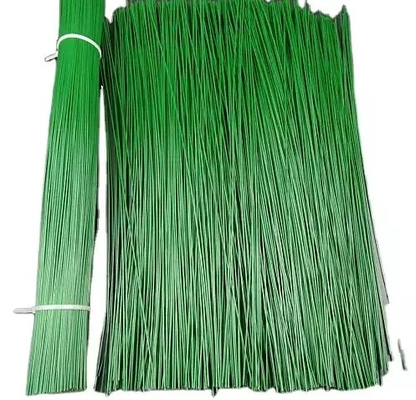 Green Cut 1.6mm Pvc Coated Iron Wire For Binding